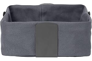 Blomus - DESA- Panera tamaño L, color gris oscuro, aspecto armonioso, 26 x 26 cm, color imán (64203)