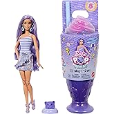 Barbie Pop Reveal Series baby and accessory set, Snack Series, Donut Loving Dreamer Girl and her pet, color too