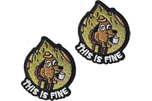 AXEN American Flag US United States of America Military Uniform Emblem Patches 2 Pack, Embroidered Morale Patches Tactical Funny for Hat Backpack Jackets (Applique Fastener Hook - Loop)