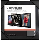 Show & Listen Vinyl Record Album LP Frame, Single, Black
