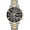 BOSS Men's 45mm Chronograph Quartz Watch Admiral Collection with Stainless Steel, Silicone or Ocean Plastic Textile Strap, Date Fuction and 3 Sub-Dials