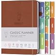 Daily Planner & Appointment Diary - Gratitude Journal, Wellness Journal & Undated Weekly Planners And Organisers - Desk Journals For Women & Men - LUX