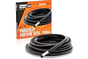 Protezione Portiere Auto In Gomma Nera - Profilo Universale