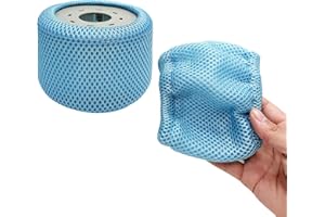 Rhsemi Schutznetze kompatibel für Whirlpools Filter,90 Pleats Sieb Ersatzfilter,Pool Spa Zubehör（2 Stück）