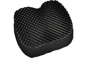 Omoojee Kayak Seat Cushion, Anti Slip Gel Seat Cushion for Long Sitting on Boat, Canoe, Sup, Chair