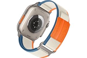 DMVEIMAL Trail Loop für Apple Watch Armband Ultra 3/2 49mm 46mm 45mm 44mm 42mm 40mm 41mm 38mm iWatch Armbänder Damen/Herren, Nylon Sport Klettverschluss Band für Apfelband SE 3/2nd Series 11 10 9 8 7 6 5 4 3
