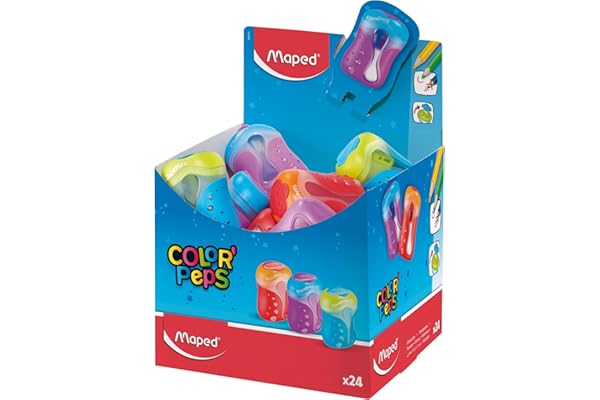 MAPED Taille-crayons Double COLOR'PEPS Couleur aléatoire