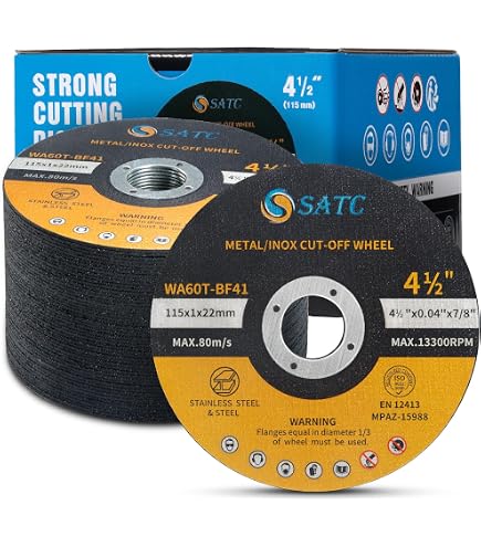 3M Cubitron 3 Trennscheibe 115 Mm – 0,8 Mm, T41, 25 Stück, Für Metall, Mit Neuem Präzisionskorn