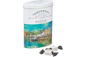 GARDINERS OF SCOTLAND Gardiner´s of Scotland Tobermory Malt Whisky Fudge – 250g – Handgemachte, weiche Whisky-Karamell-Bonbons