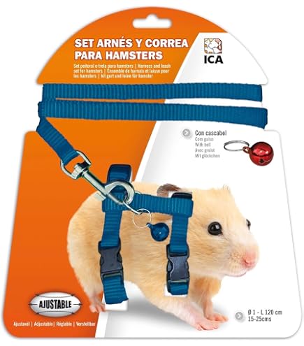 JoyMerit Pettorina Per Furetto Regolabile/Baby Rabbit/Squirrel/Hamster Rat Mouse Leash Rope - Rosa S - 8