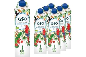 Dr. Antonio Martins - Bio Coco Water & Cocomilk I Erfrischendes & Natürliches Kokoswasser mit Kokosmilch I Vegan I Bio (6x 10