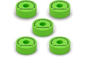 Cympad Chromatics Beckenfilz Set Ø 40/15mm Grün (5-Stück)