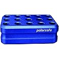 Argos Technologies CB15 Polarsafe Aluminum Cooling Block 15-Well for 1.5-2.0 mL Tubes, Blue