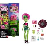 Monster High Sa&ccedil; bakım &uuml;r&uuml;nleri, bone ve bitki dahil 13 ger&ccedil;ek&ccedil;i s&uuml;rpriz i&ccedil;eren Monster High G&uuml;zellik Sırları Venus McFlytrap