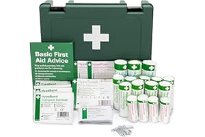 SAFETY FIRST AID GROUP Safety First Aid K20AECON HSE - Kit de primeros auxilios para 11 a 20 personas