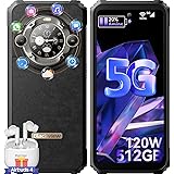 5G Rugged Smartphone Blackview BL9000 con Secondario Schermo, 512GB ROM+24GB RAM, Dimensity 8020, 6.78'' FHD+/120Hz, 8800mAh 