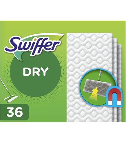 JEBBLAS Lot De 240 Chiffons De Balayage Secs, Lingettes Sèches Et Jetables, Pour Nettoyer Et Dépoussiérer, Chiffons électrostatiques Pour Sols Plats Pivotants, 30 Cm X 22 Cm