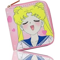 Roffatide Anime Cardcaptor Sakura Geldbörse – Rosa Kunstleder, 19x9,5 Cm, Mit Vielen Fächern