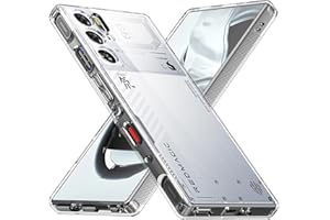 Foluu Etui do ZTE Nubia Red Magic 9 Pro / Red Magic 9 Pro + etui, twardy tył z poliwęglanu i miękka obudowa z TPU, ochronne, odporne na wstrząsy, odporne na zarysowania etui do ZTE Nubia Red Magic 9