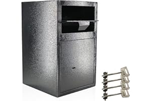 DIADORN Coffre-Fort de dépôt | Coffre-Fort avec clapet d'insertion | 4 clés