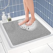 Rutschfeste Duschmatte – 40,6 X 91,4 Cm | Luffa-Material, Schnell Trocknend | Für Badewanne & Dusche