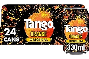 Tango Orange Soft Drink - 330 ml (Pack of 24)
