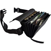 CLAIRE-FONCET Nouveau Modèle, la Rolls des Sacoches Monnayeur Serveur, en Toile Canvas Imperméable, Doublure et Poche Zippée Intérieure, avec Monnayeur Transparent 5 Pièces, Fermeture Aimants CLAIRE-FONCET Nouveau Modèle, la Rolls des Sacoches Monnayeur Serveur, en Toile Canvas Imperméable, Doublure et Poche Zippée Intérieure, avec Monnayeur Transparent 5 Pièces, Fermeture Aimants