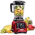Hamilton Beach Professional Cold & Hot 1.8L Blender, 4 Presets Soup Smoothie Ice CrUSh Juice, Intelligent, Shatterproof Jar, Retain Nutirents, Red, 1400 Watts, 58928-Sau, 8 Year Limited Warranty