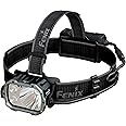 fenix HP35R, Rechargeable Ultra Powerful Head Torch | 4000 Lumens | 450m | 500hrs Max | Comfortable Wide Headband | 10,000mAh Battery with Extension Cable | Red Rear Safety Light | Power Bank | IP66