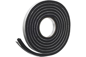 Frost King R734H - Nastro in spugna di gomma espansa, 3/4" W x 7/16" H X 10' L, nero