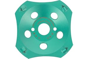 PRODIAMANT Muela de copa de diamante PCD premium 125/22,2 4 segmentos verde PDX829.793