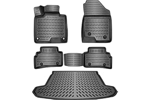 ‎ELMASLINE ELMASLINE 3D Gummimatten & Kofferraumwanne Set für KIA SPORTAGE 5 (V) 2022-2025 | Passt Nicht in Plug-in-Hybrid!!! | Modelle Ohne Subwoofer