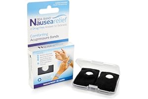 SEA-BAND Sea Band Bracelet Acupression Soulagement Des Nausees Adulte Noir