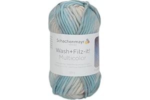 SCHACHENMAYR SINCE 1822 Schachenmayr Wash+Filz-It! Multicolor, 50G Sand Dune Multicolor Hilos De Fieltro