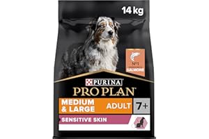 PURINA PRO PLAN Sensitive Skin Medium & Large Crocchette per Cani Adulti con Pesce Sacco da 14kg