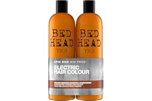 Tigi Bed Head Colour Goddess, Szampon i Odżywka do Włosów Farbowanych, 2 x 750 ml