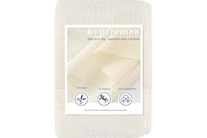 ATLIBERSWO Alfombrilla Antideslizante Suelo de PVC, Red de Alfombrilla Antideslizante de 200x300cm, cortable para paletas, estantes, cajones, colchones, sofás