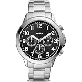 Buy Fossil Dean Chronograph Black Dial 