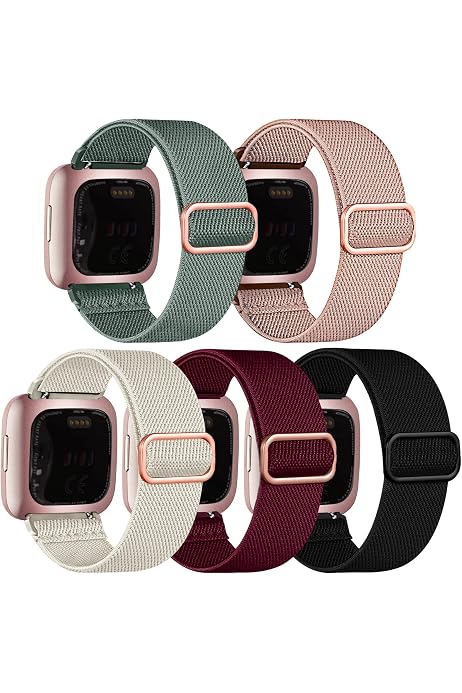 Bracelet Métallique Magnétique Pour Fitbit Versa 3/4, Sense/Sense 2 - Acier Inoxydable, Réglable - Pour Femmes, Plusieurs Coloris (or, Argent, Noir...)