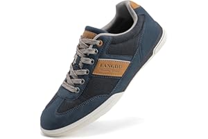 LANGDU Zapatillas Hombre Zapatos Vestir Casual Calzado Deportivas Running Sneakers Corriendo Zapatilla Tamaño41-46EU
