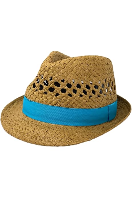 Klassischer Beiger Strohhut – Safari Hut, Sonnenschutz Für Herren – Elastisch, Größen 55-62