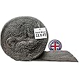 Steel Wool Mice Blocker 0000 Ultra Fine - 3.5 m / 11.5 Ft Long - Wire Wool Mice Rats - Wall Hole Wall Fabric