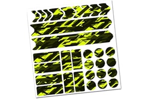 AlphaShield K099 K100 - Pellicola protettiva per telaio in carbonio, per mountain bike, BMX