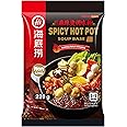 Haidilao Chinese Hot Pot Soup Base Seasoning Sauce 海底捞火鍋湯料 (Malatang (Medium Hot) 220g)