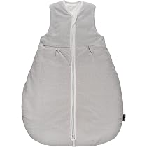 LaLoona Baby Schlafsack ohne Ärmel | Ganzjahres Babyschlafsack (TOG 3.0) für Herbst, Winter und Übergang | 100% Baumwolle, OEKO-TEX Standard 100 & EN 16781 geprüft - Punkte Beige