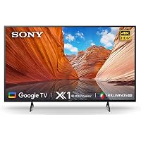 Sony Bravia 108 cm (43 inches) 4K Ultra HD Smart LED Google TV KD-43X80J (Black) (2021 Model) | with Alexa Compatibility
