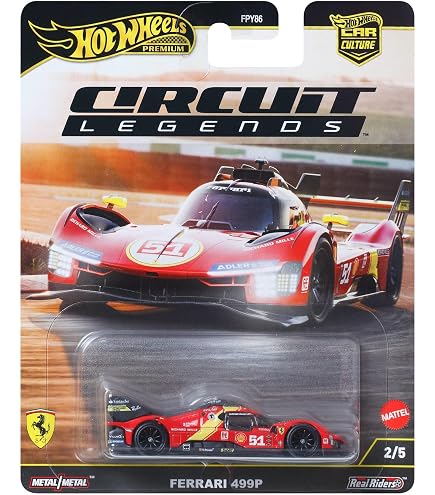 Hot Wheels Kırmızı Ferrari LaFerrari Euro Hız Araba Kültürü Serisi