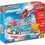 playmobil fire and rescue set