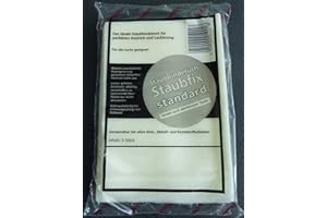 ‎MST-DESIGN Staubbindetuch Staubfix Standard I Staubtuch für alle Lacke geeignet I Wasserbasislack, Autolack, Effektlack I 80 x 50 cm I 1 x 5 Stück I Allseitig verwendbar
