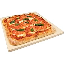 Pierre à Pizza BBQ Collection - Diamètre 33 Cm - Pour Four Et Barbecue - Cuisson Rapide Et Croustillante